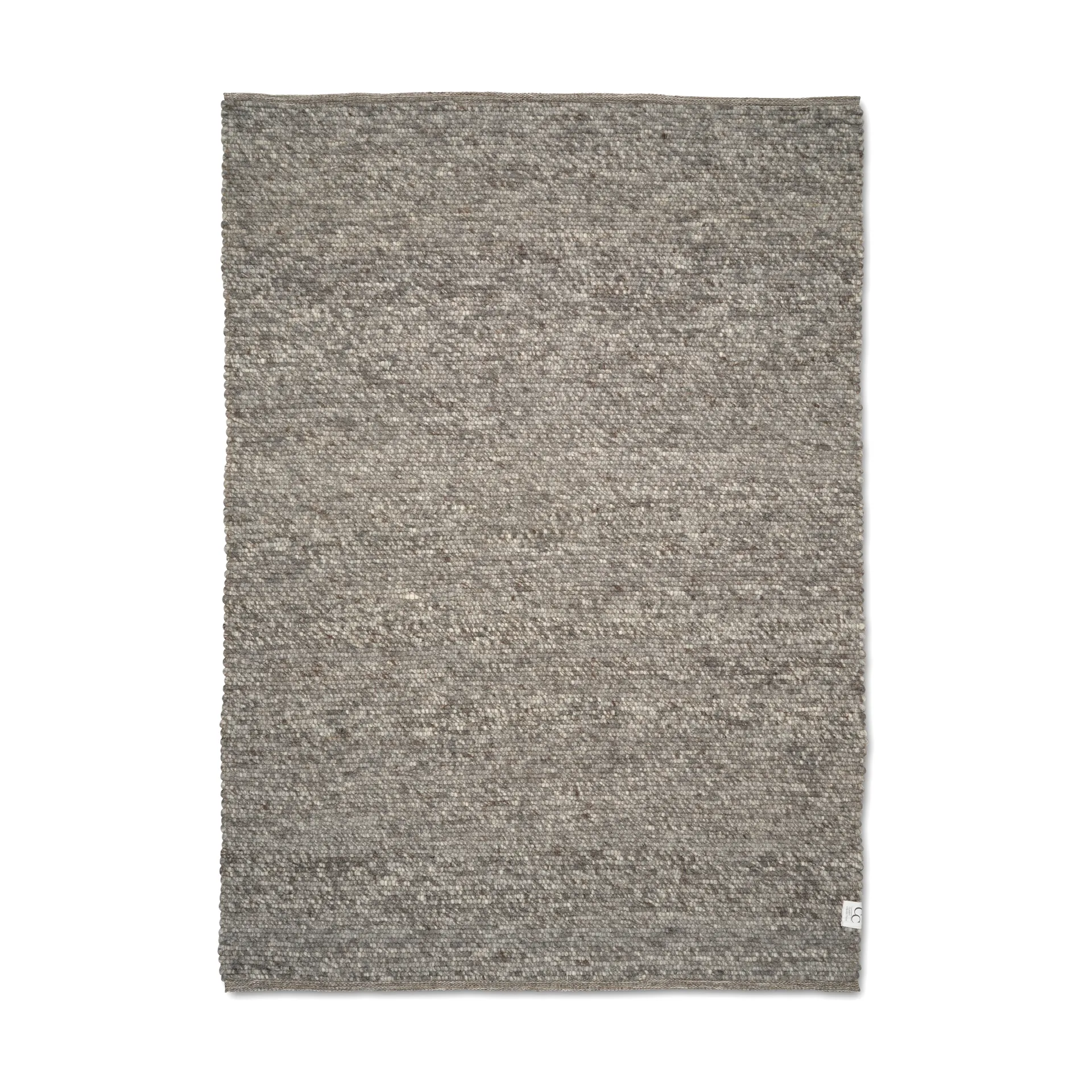 Merino wool carpet 170x230 cm, Grey Classic Collection