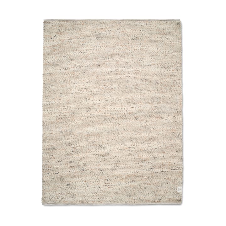 Merino wool carpet 250x350 cm, natural beige Classic Collection