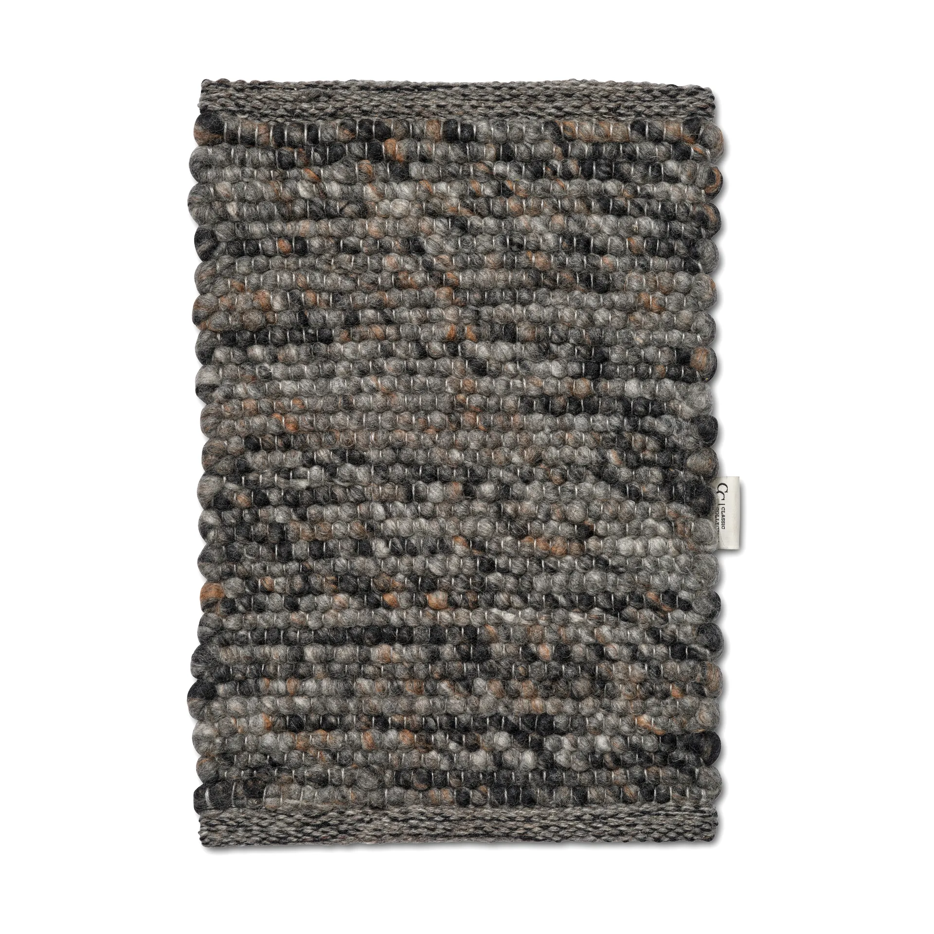 Merino wool carpet 300x400 cm, Grey melange Classic Collection