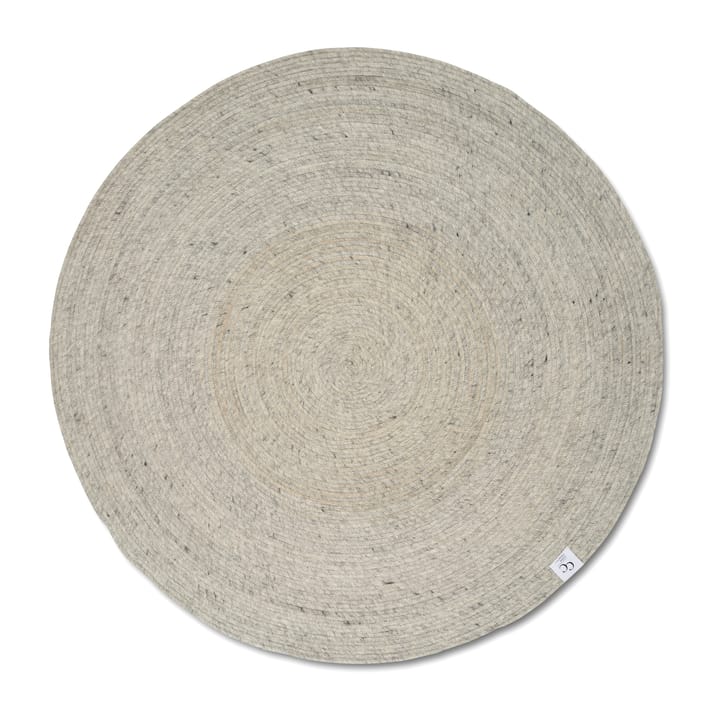 Merino wool carpet round Ø160 cm, Concrete Classic Collection