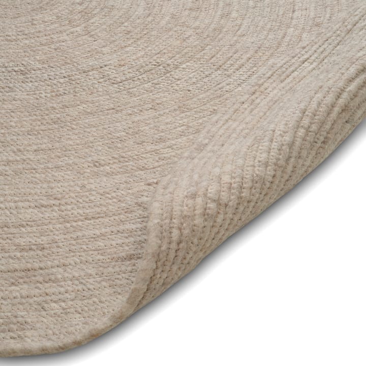 Merino wool rug round Ø240 cm, Oat Classic Collection