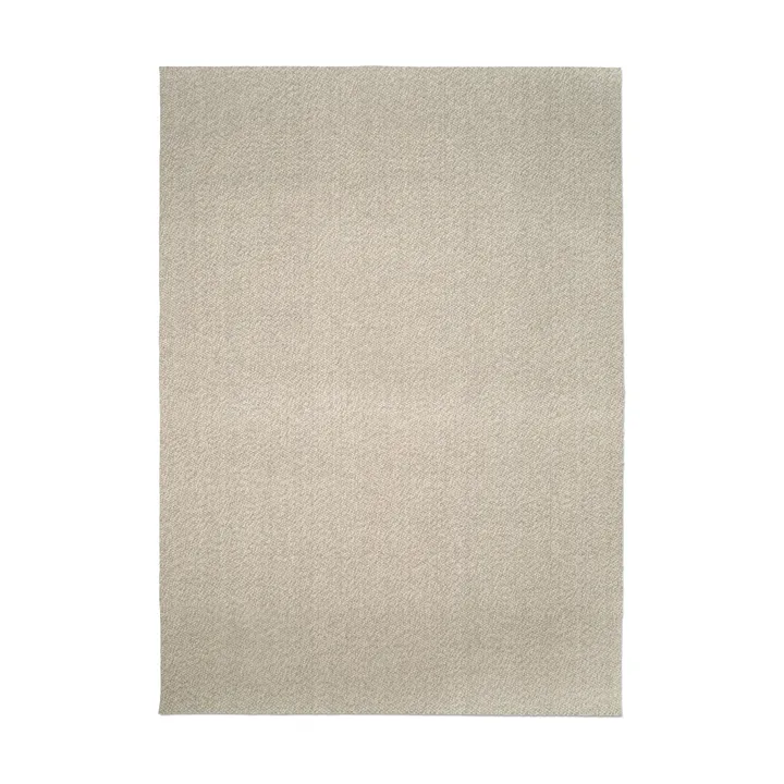Nordklint rug with overlock edging - Natural grey, 400x400 cm with overlock stitching - Classic Collection