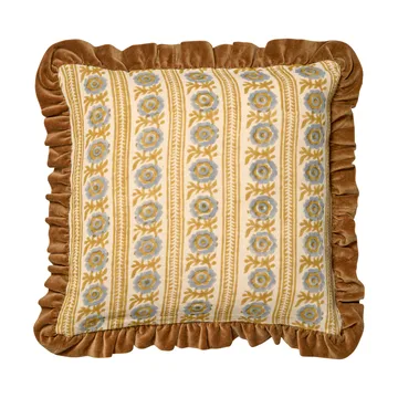 Posy cushion cover 50x50 cm - Yellow - Classic Collection