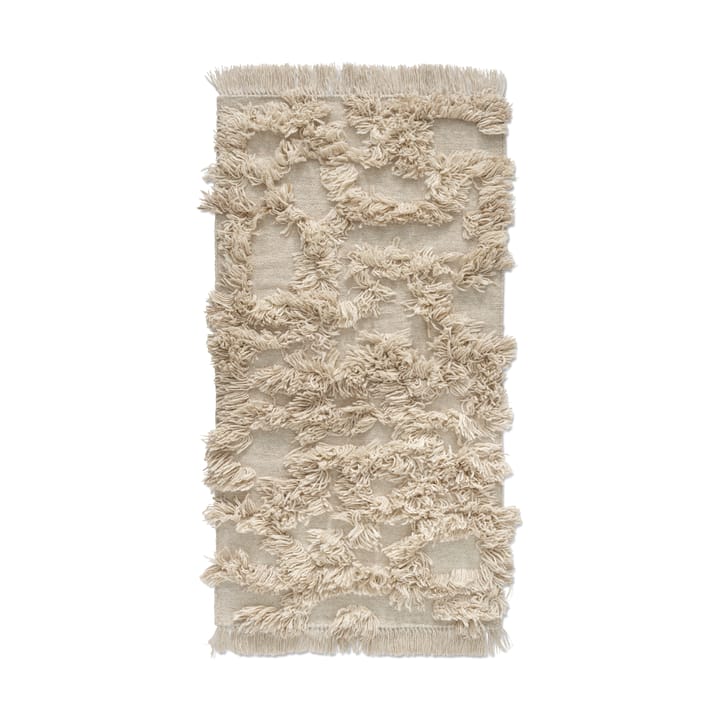 Rio wool rug 80x150 cm, Beige Classic Collection