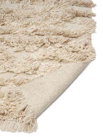 Rio wool rug 80x150 cm - Beige - Classic Collection