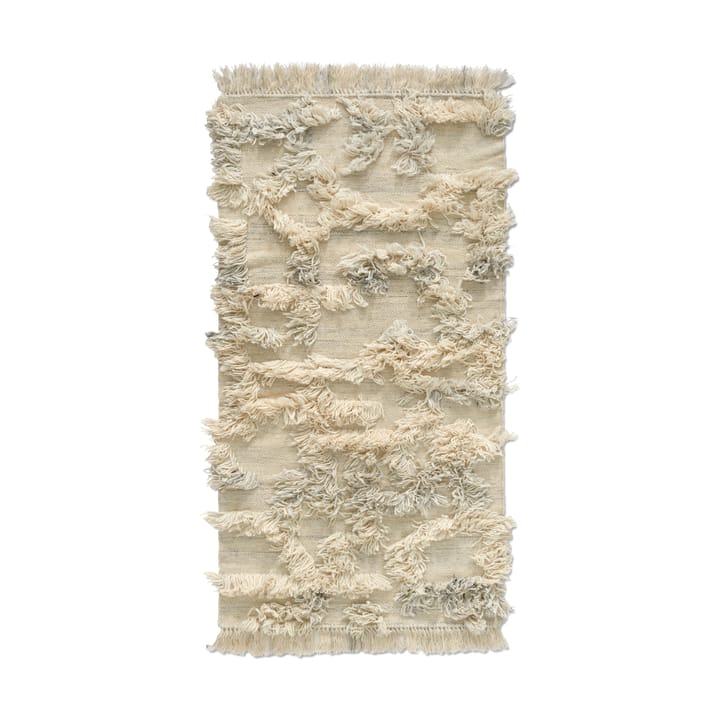 Rio wool rug 80x150 cm, Ivory-melange Classic Collection