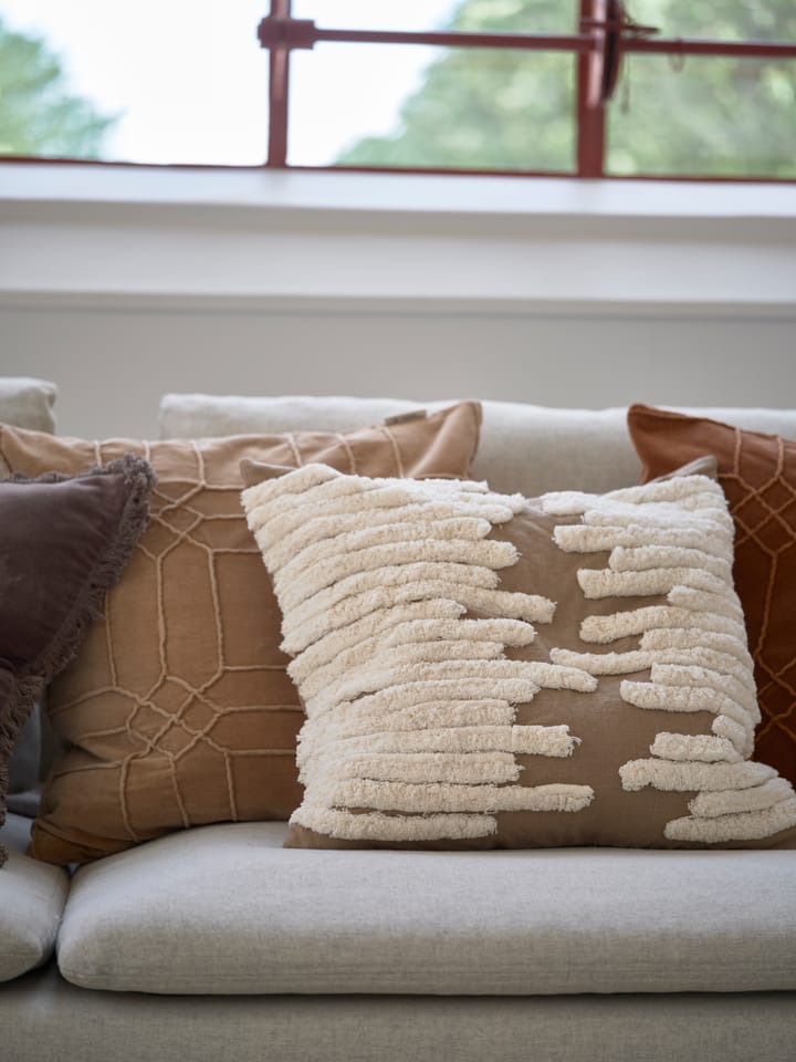 River pillowcase 50x50 cm, Simply taupe Classic Collection