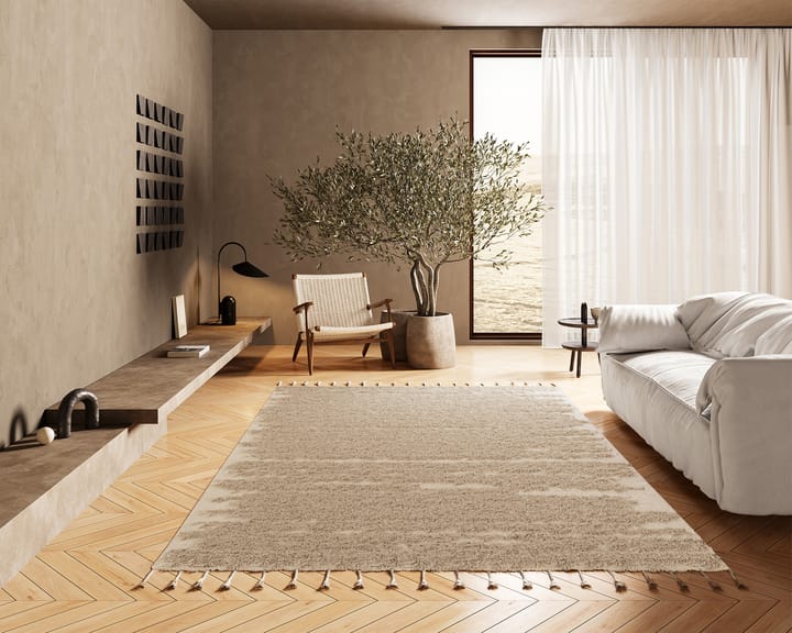 River rug 170x230 cm, White Classic Collection