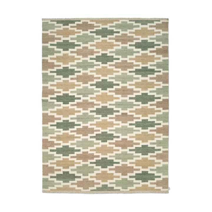 Röllakan Korsnäs rug - Green beige, 200x300 cm - Classic Collection