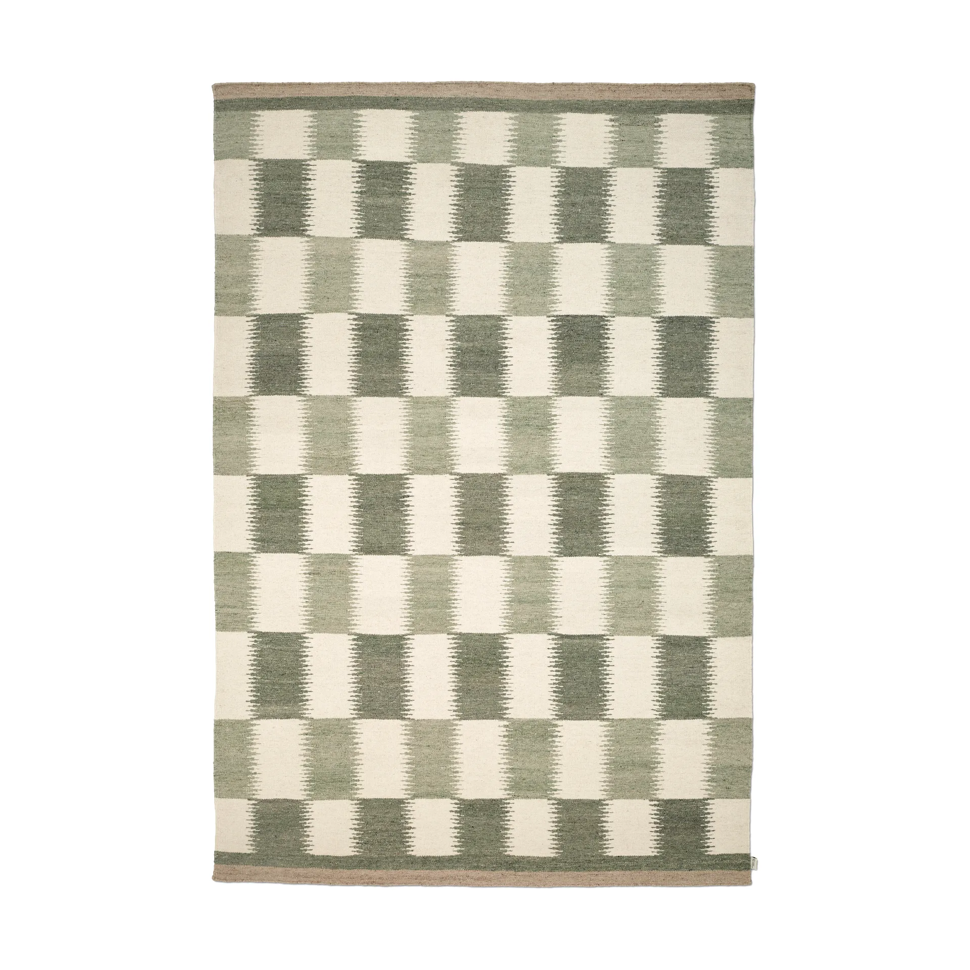 Röllakan Tagel rug, Green, 200x300 cm Classic Collection