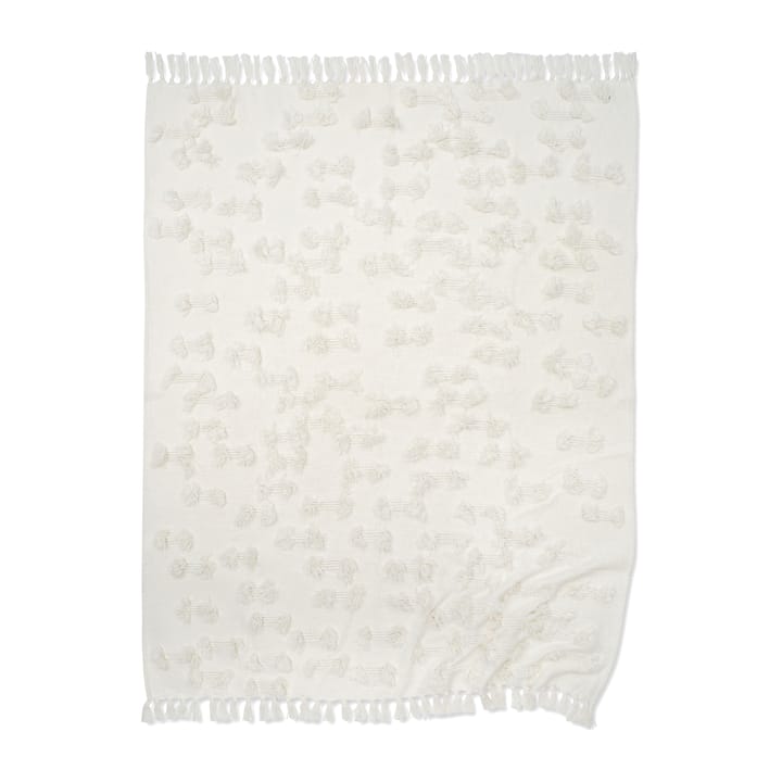Rope cotton throw 130x170 cm, White Classic Collection