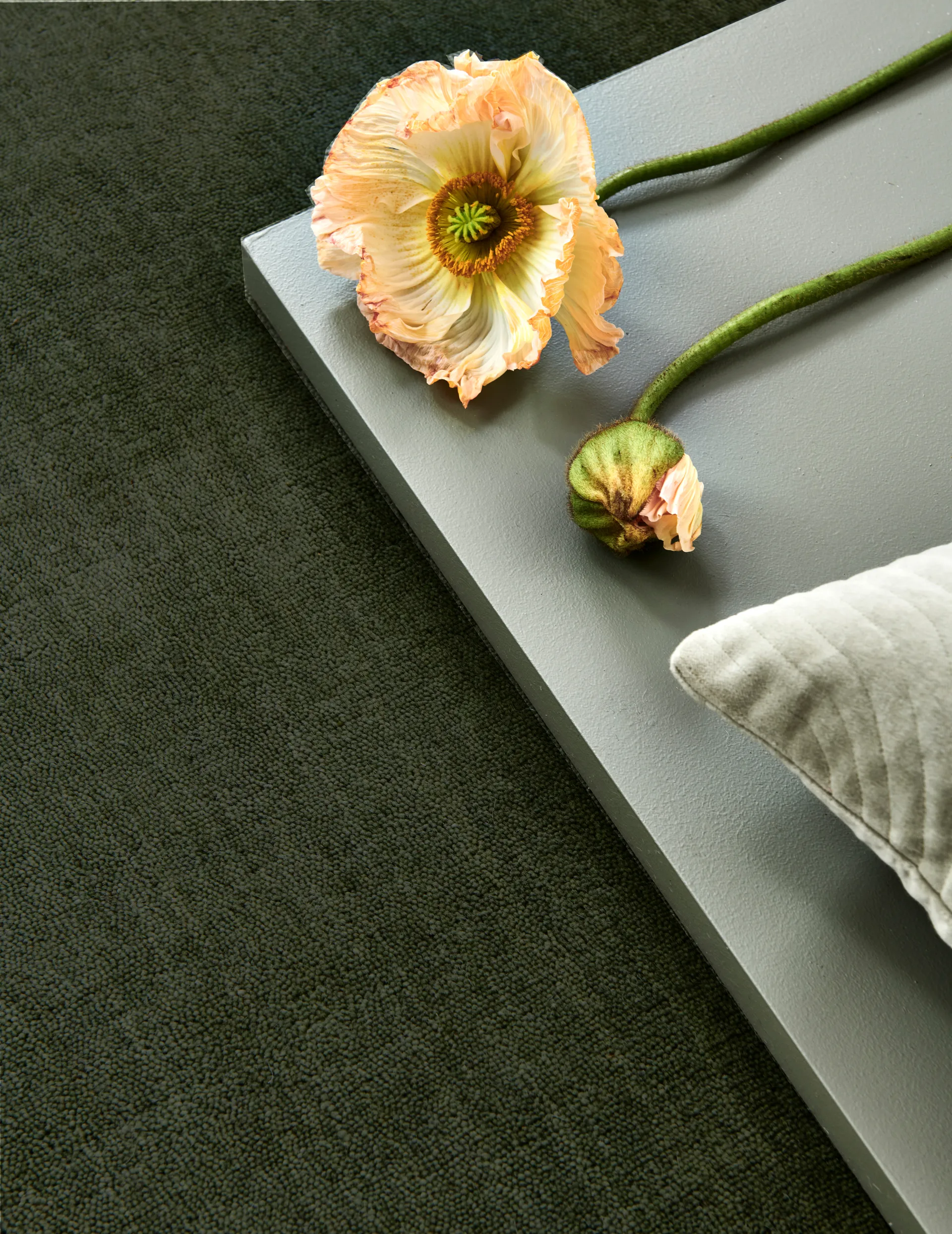 Solid rug, Green, 200x300 cm Classic Collection