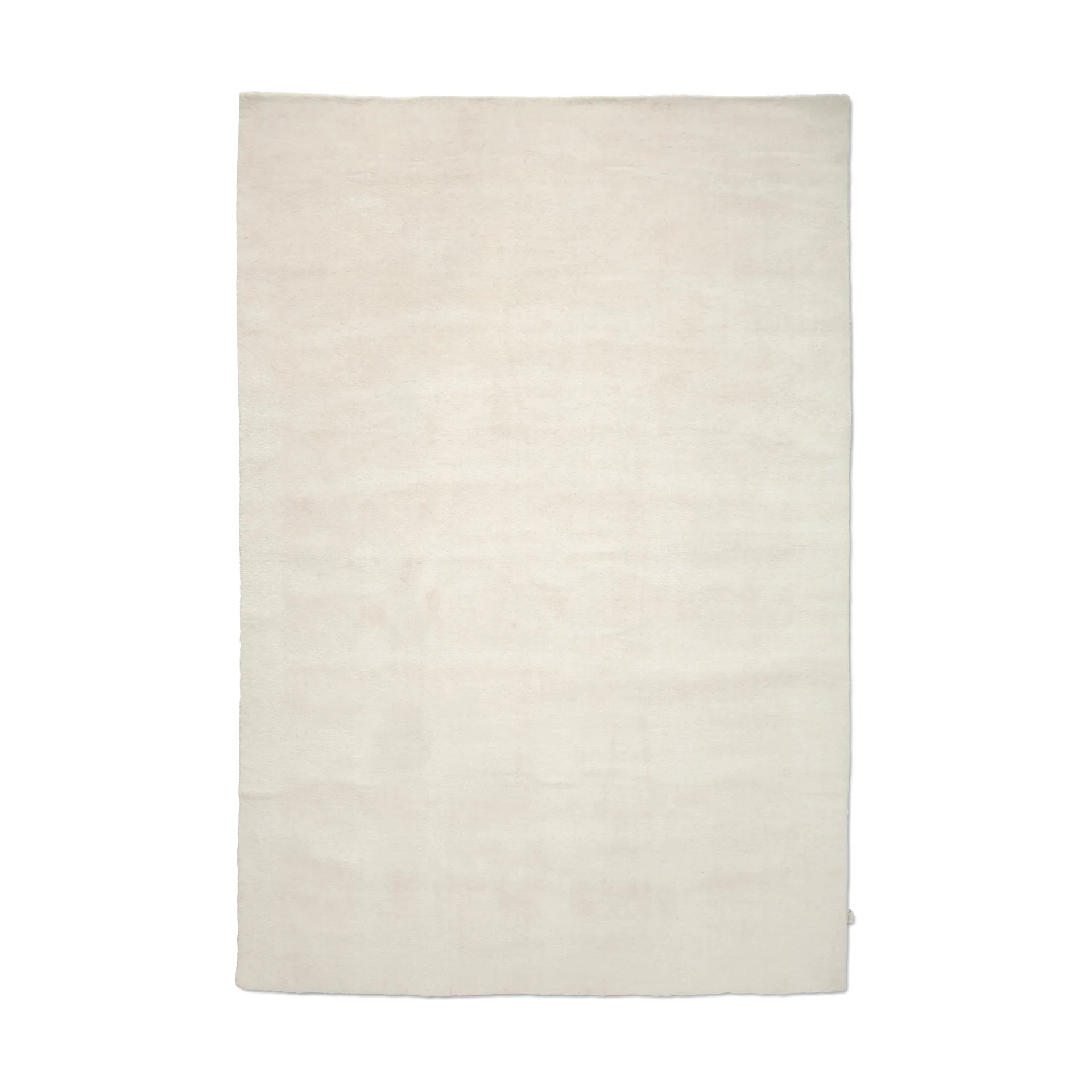 Solid rug, White, 200x300 cm Classic Collection