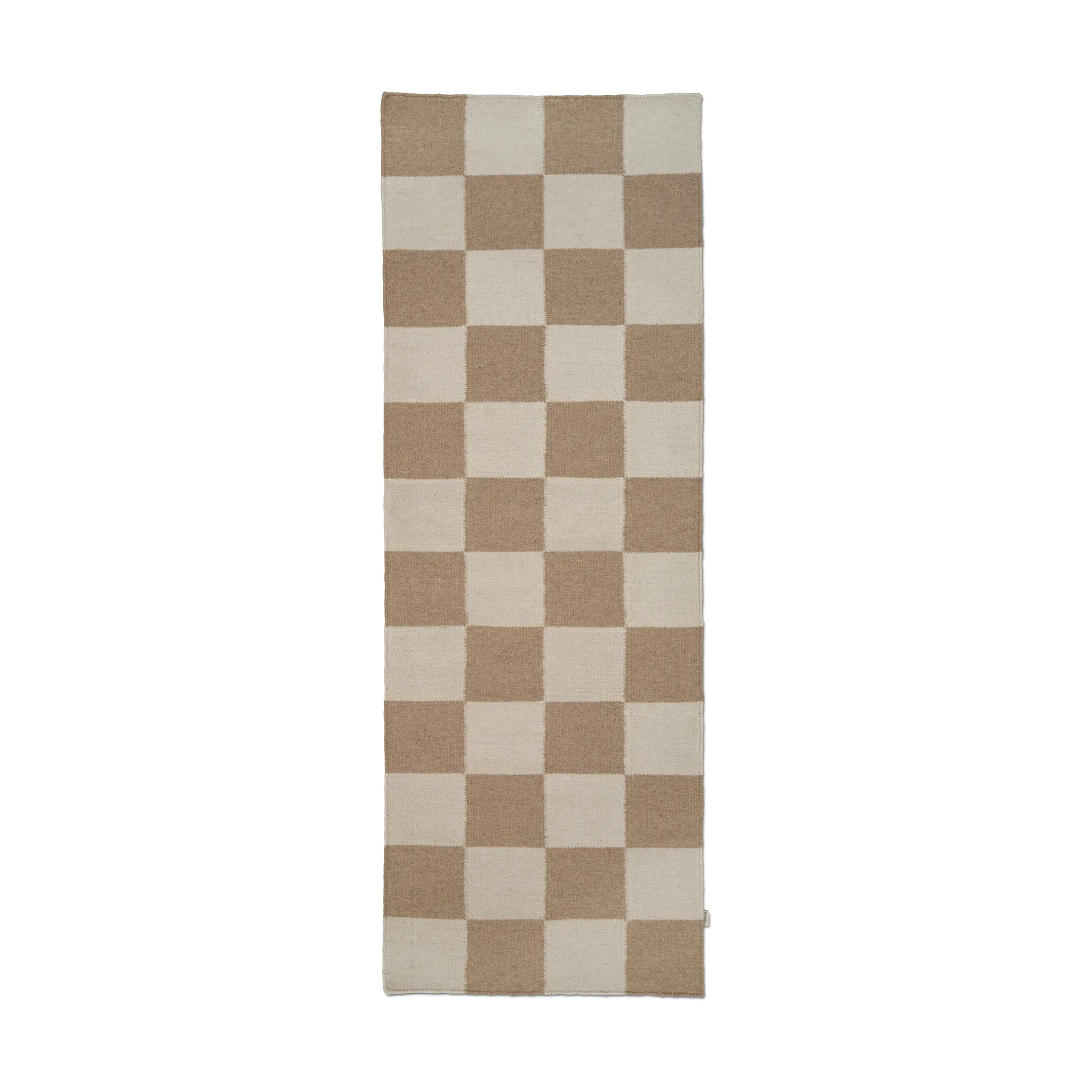Square runner rug, White-natural, 80x240 cm Classic Collection