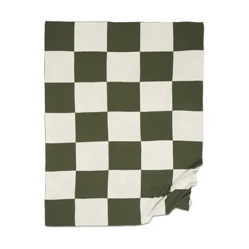 Square throw 130x170 cm - Green - Classic Collection