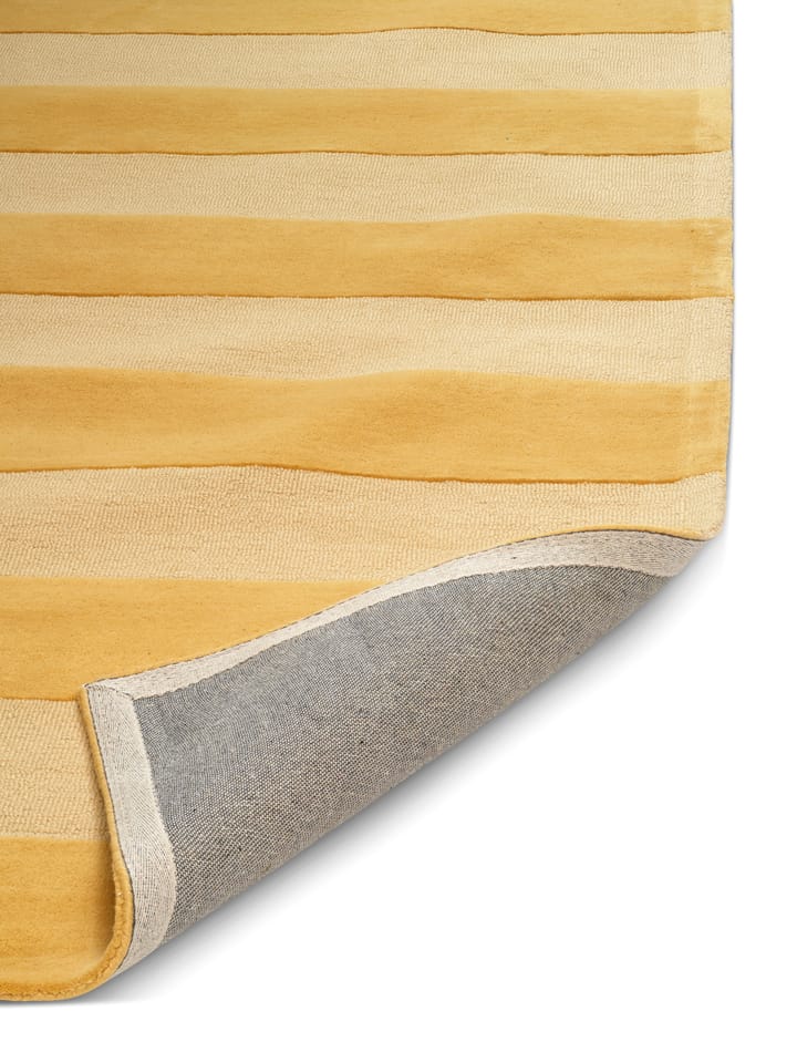 Stripe Boucle rug, Yellow, 170x230 cm Classic Collection