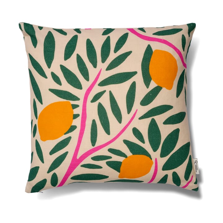 Sunny citrus cushion cover 50x50 cm, Green Classic Collection