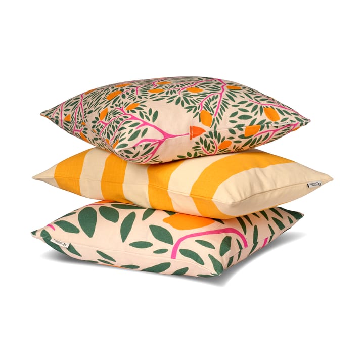 Sunny citrus cushion cover 50x50 cm, Green Classic Collection
