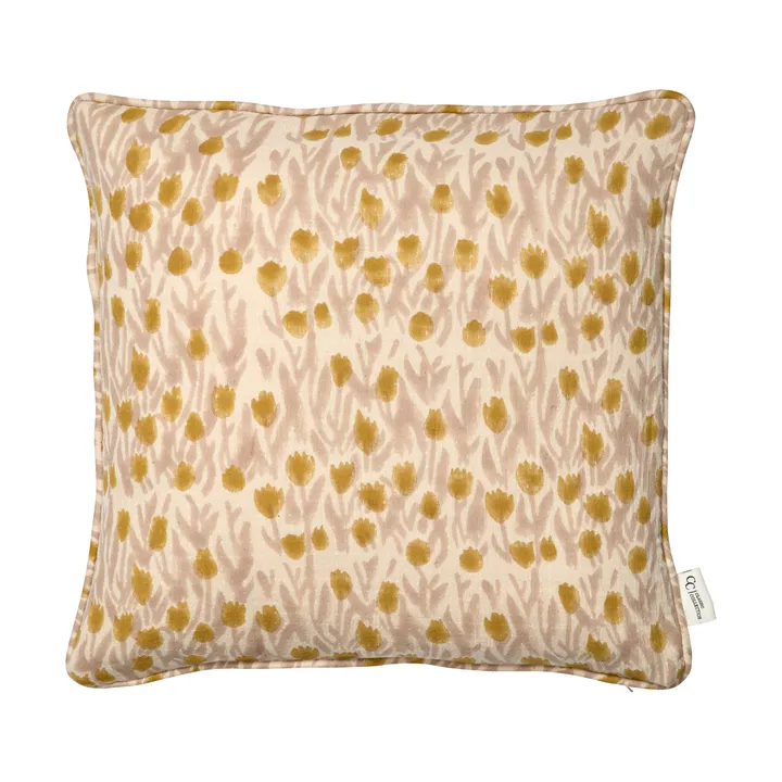 Tulip cushion cover 50x50 cm - Yellow - Classic Collection