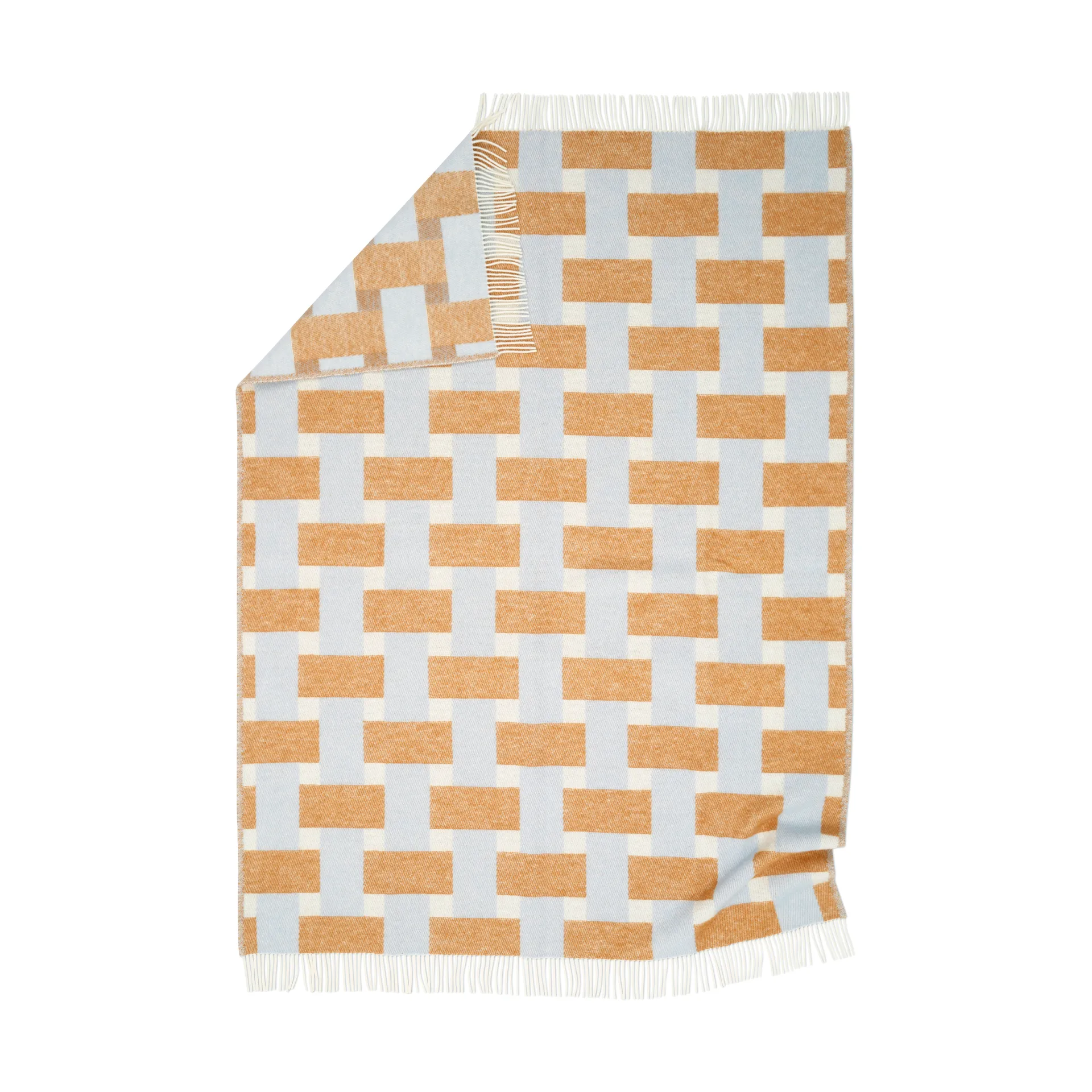 Weave throw 130x180 cm, Brown Classic Collection