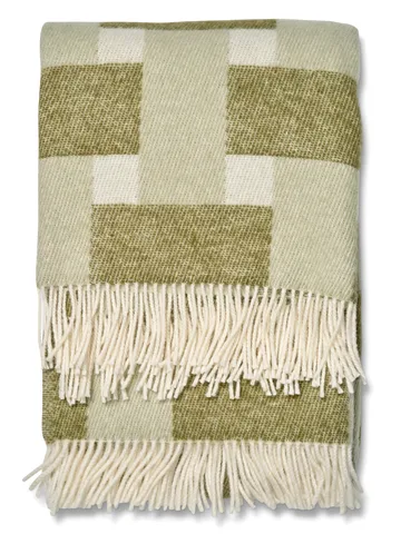 Weave throw 130x180 cm - Green - Classic Collection