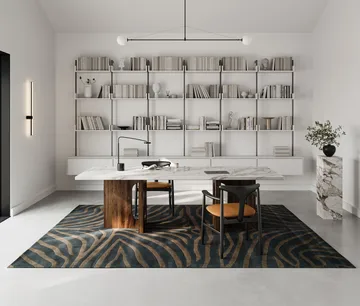 Zebra rug 250x350 cm - Horizon - Classic Collection