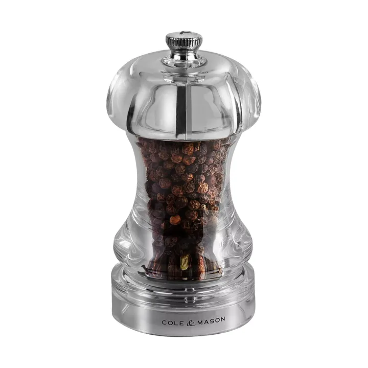 Capstan 145 pepper mill 11.5 cm - Transparent - Cole & Mason
