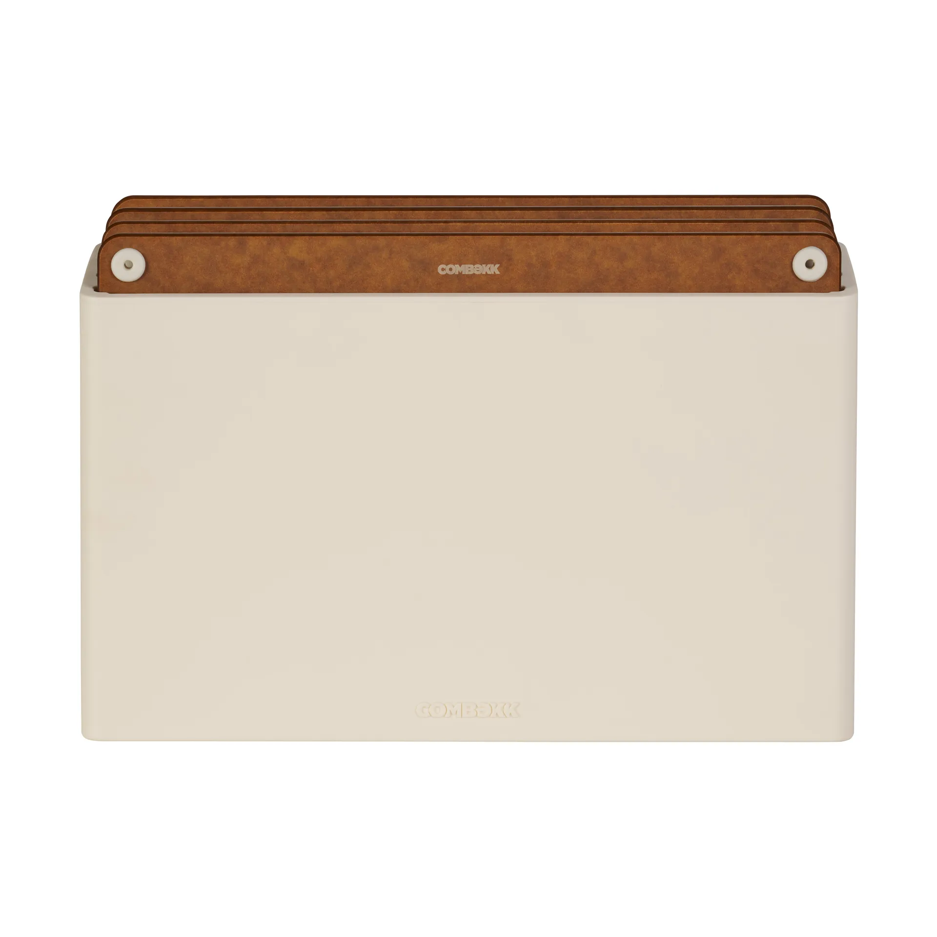 Combekk cutting board 5-piece set, Sand-brown Combekk