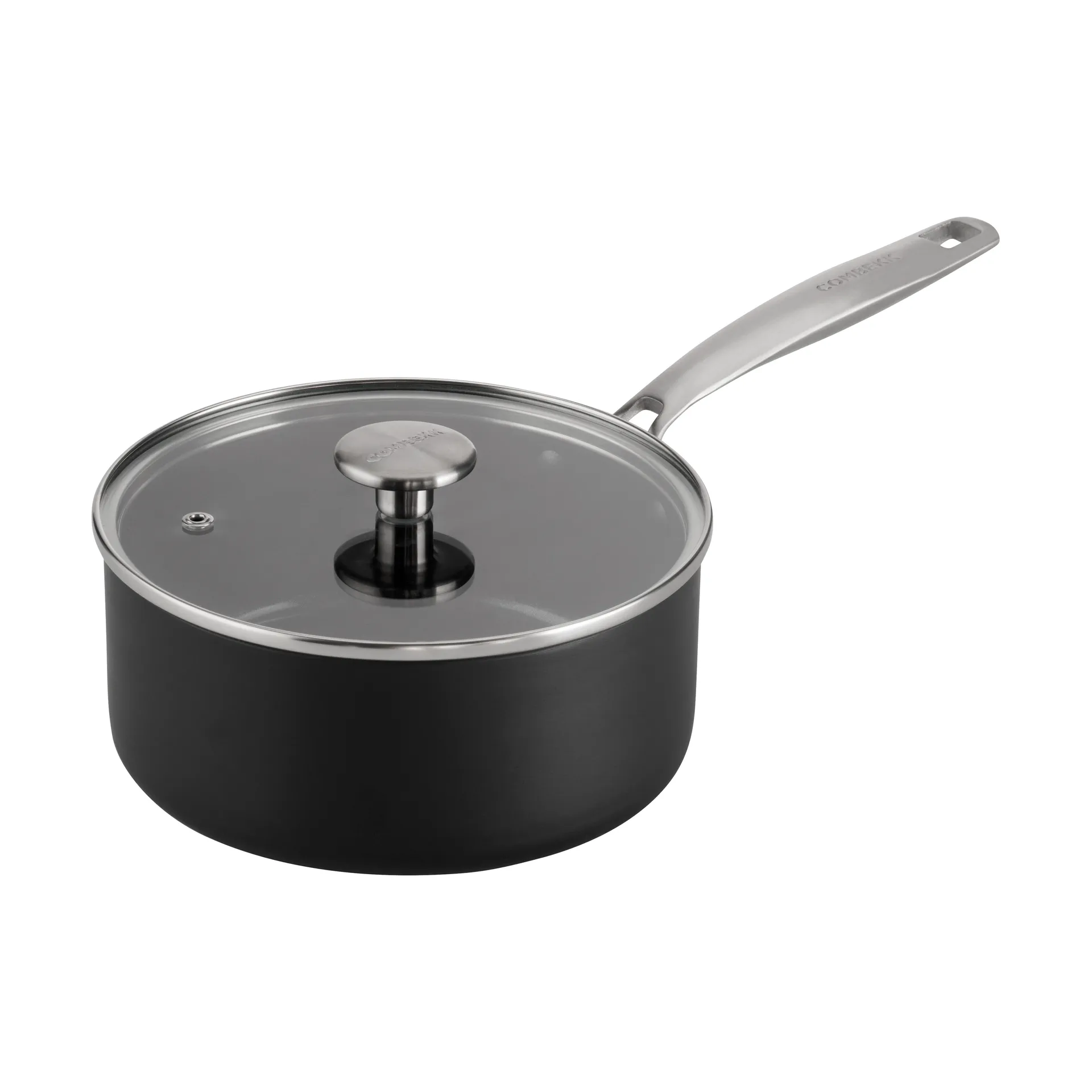 Combekk Element saucepan with lid aluminum black, Ø18 cm Combekk