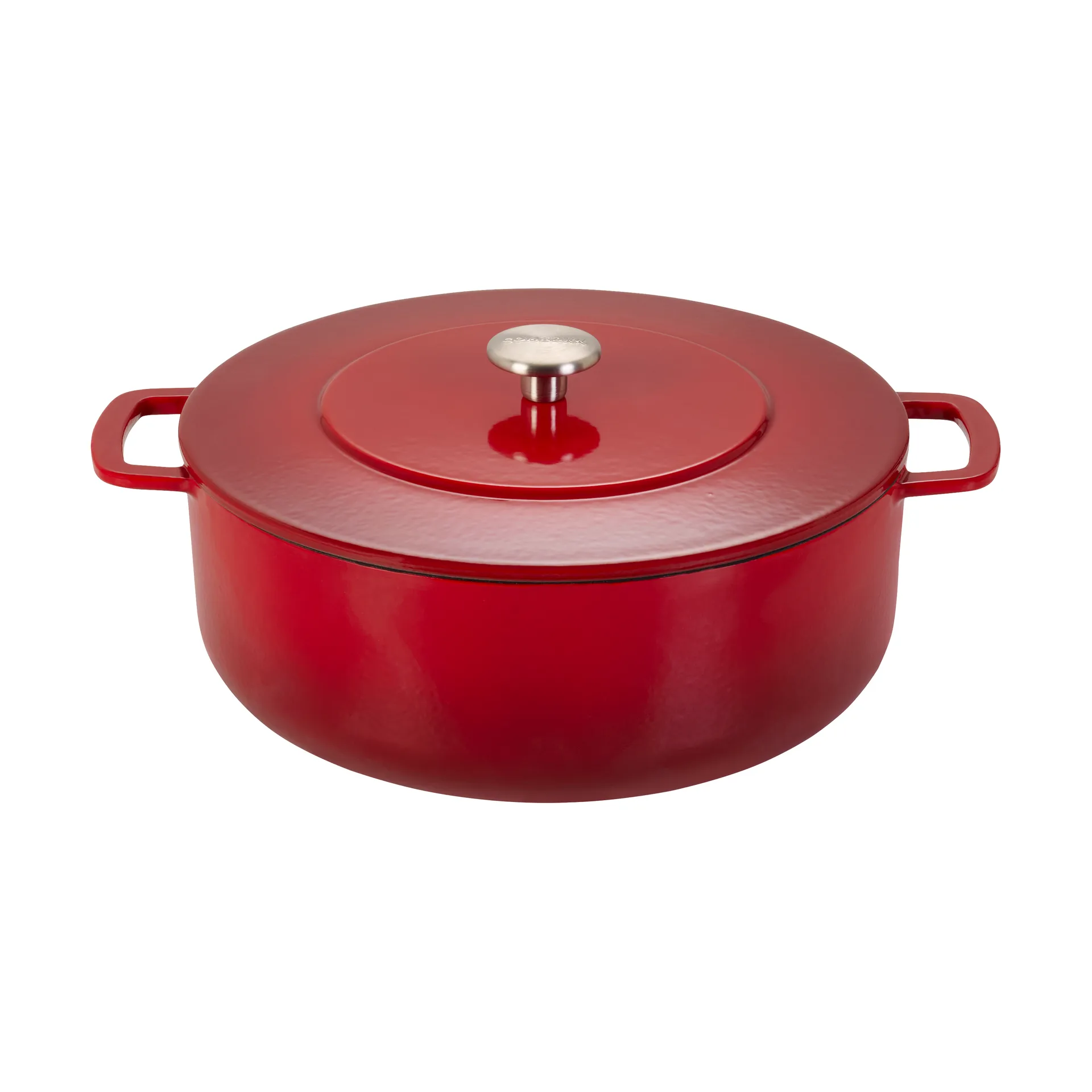 Combekk Enameled cast iron casserole Ø28 cm, Cherry Combekk