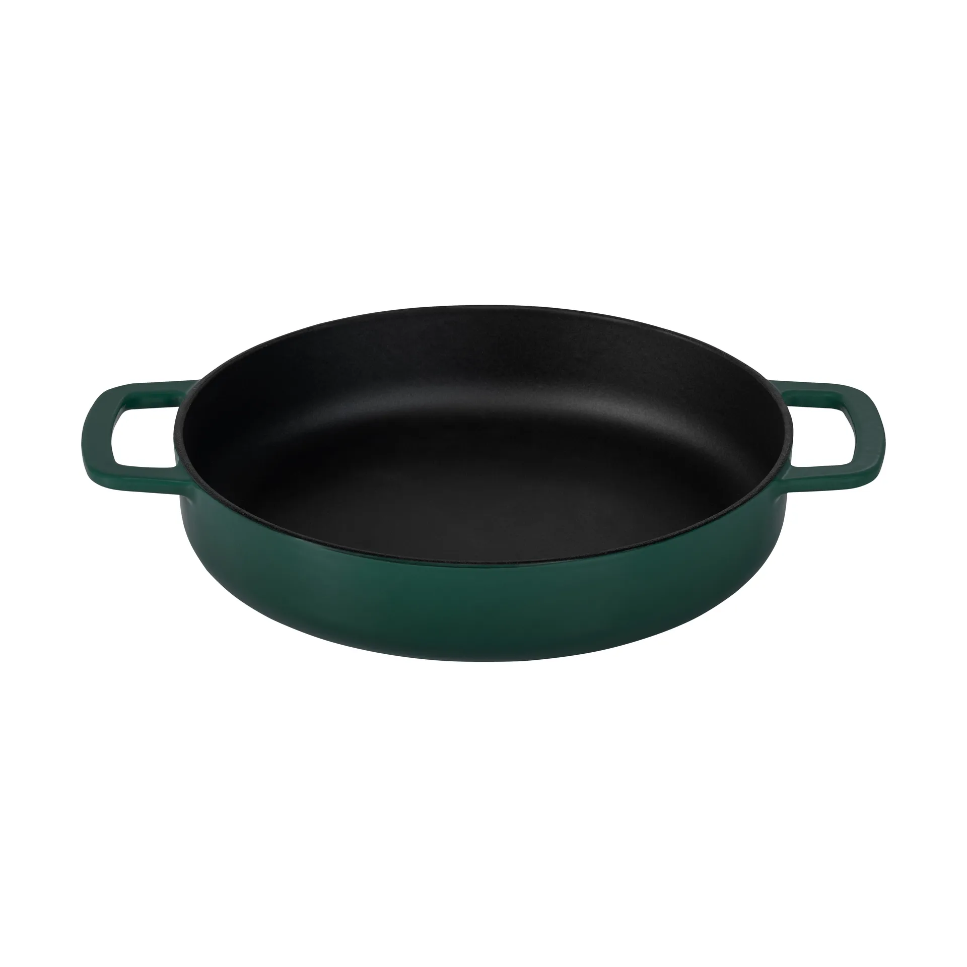 Combekk Enameled cast iron frying pan Ø24 cm, Holly Green Combekk