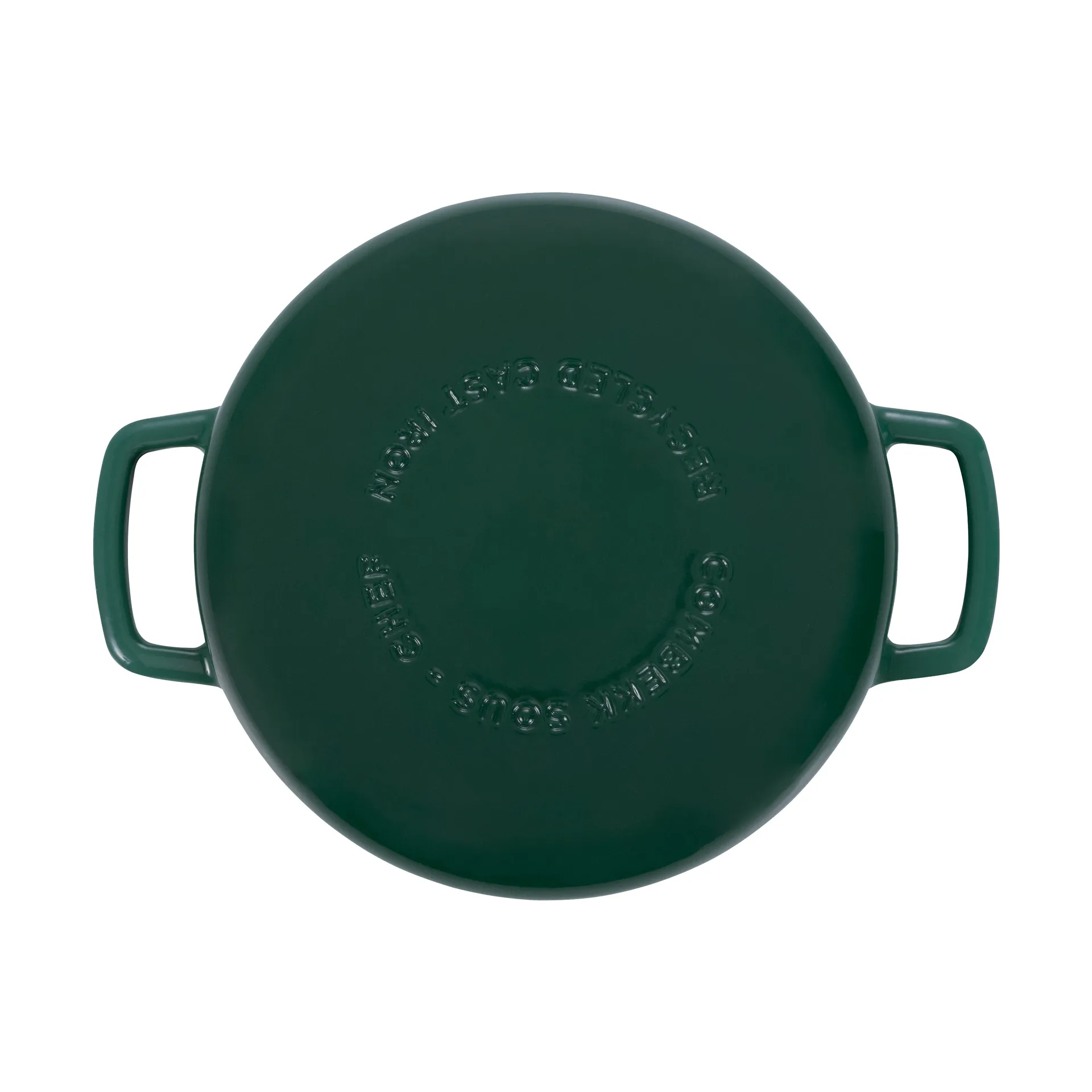 Combekk Enameled cast iron frying pan Ø24 cm, Holly Green Combekk