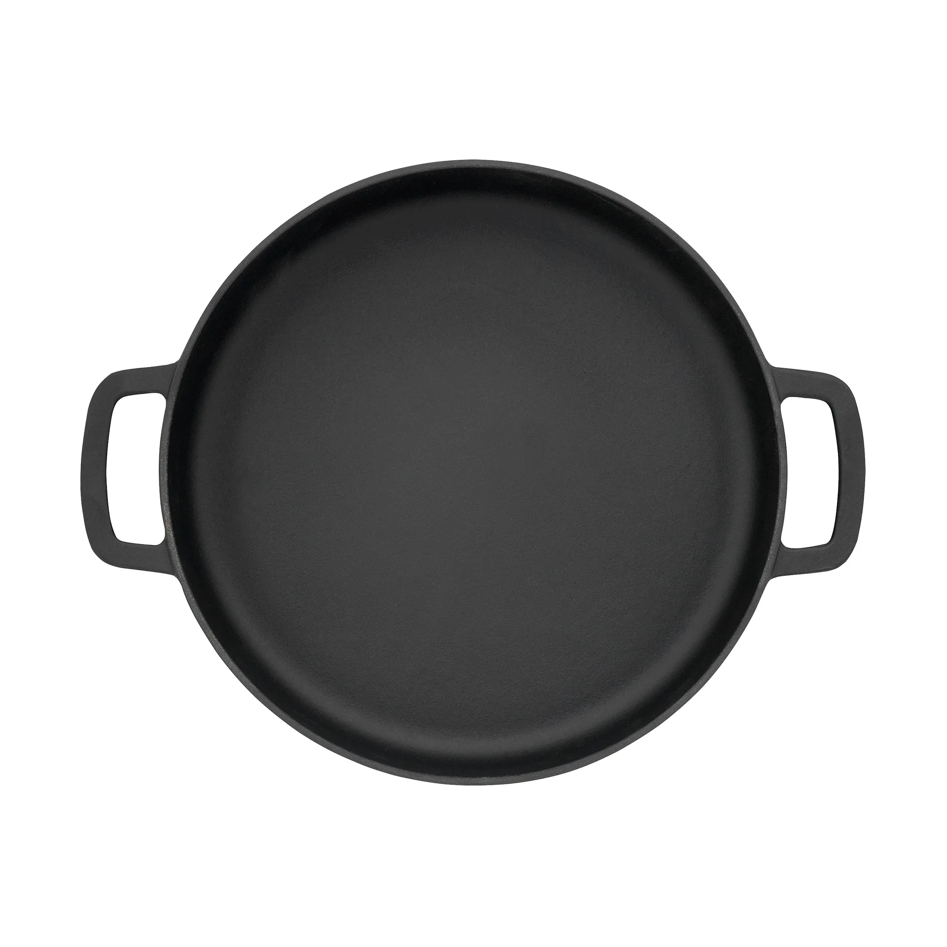 Combekk Enameled cast iron frying pan Ø28 cm, Matt Black Combekk