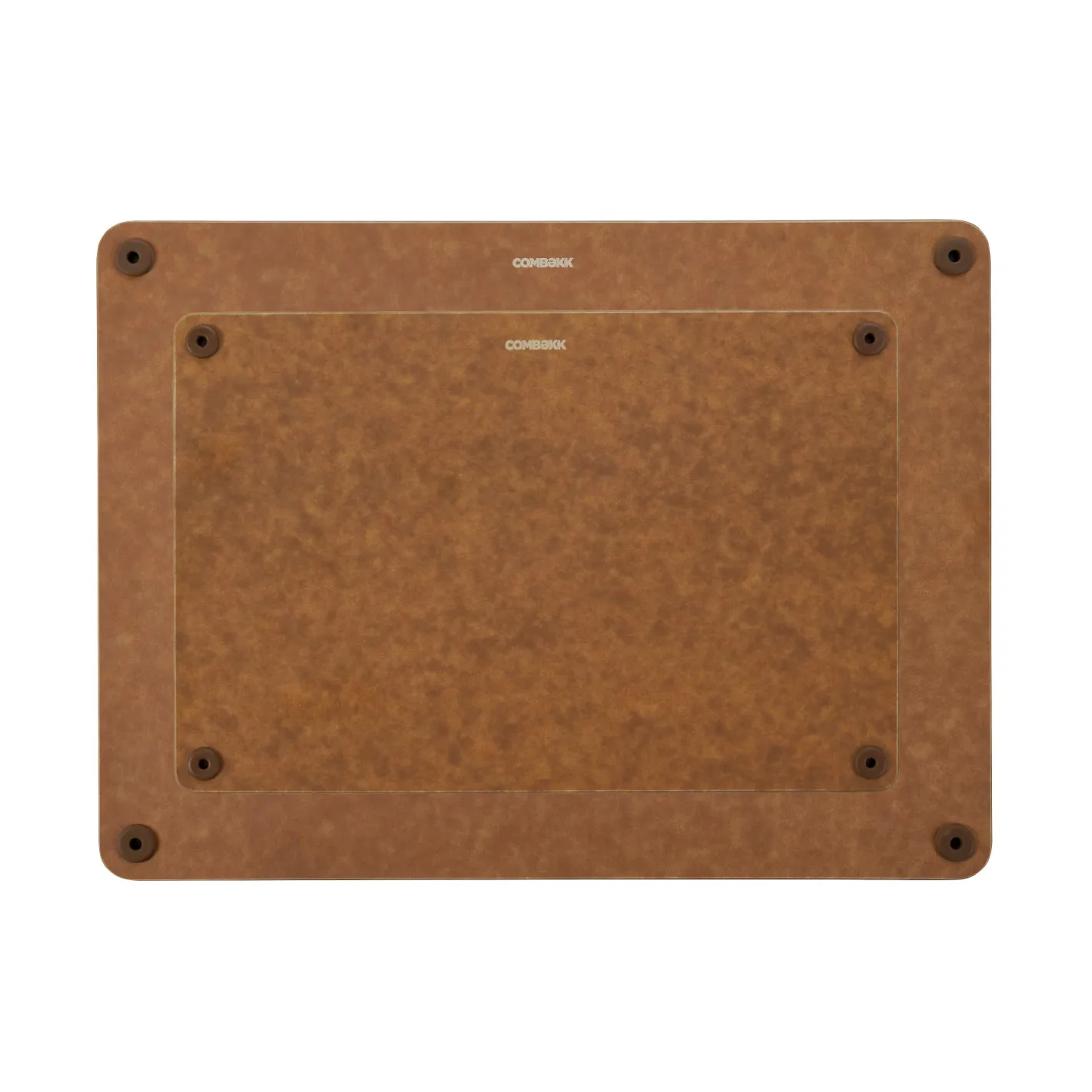 Combekk wooden cutting board 2-piece set, Brown Combekk