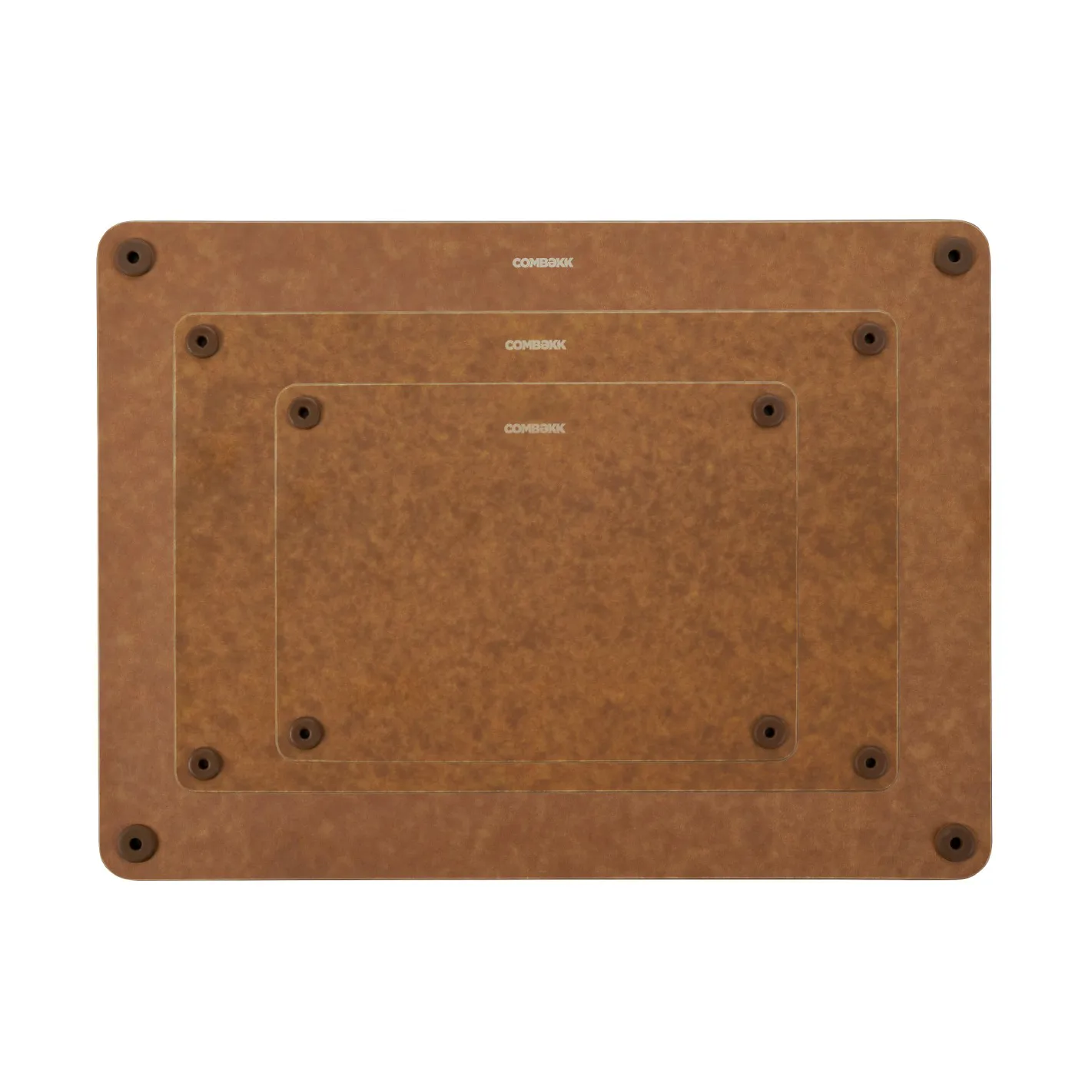 Combekk wooden cutting boards, 3-piece set, Brown Combekk