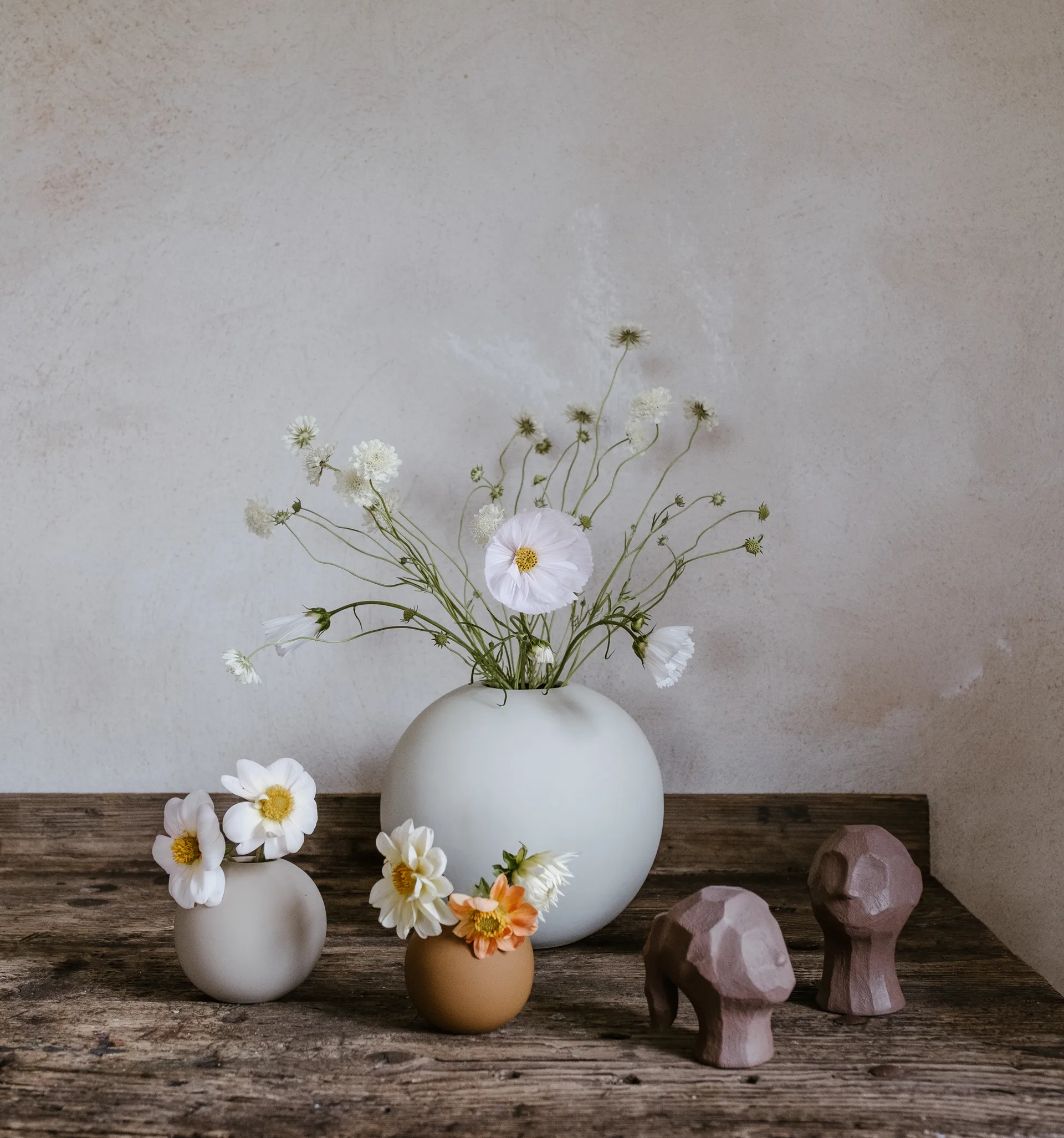 Ball vase shell, 8 cm Cooee Design