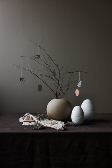 Bonbonniere bowl 18 cm - White-mud - Cooee Design