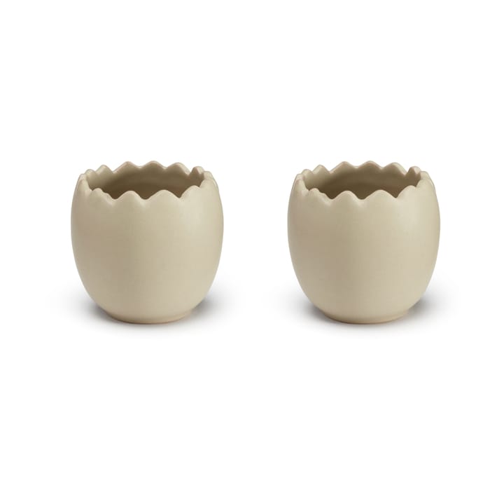 Cooee egg cup 2-pack, Sand Cooee Design