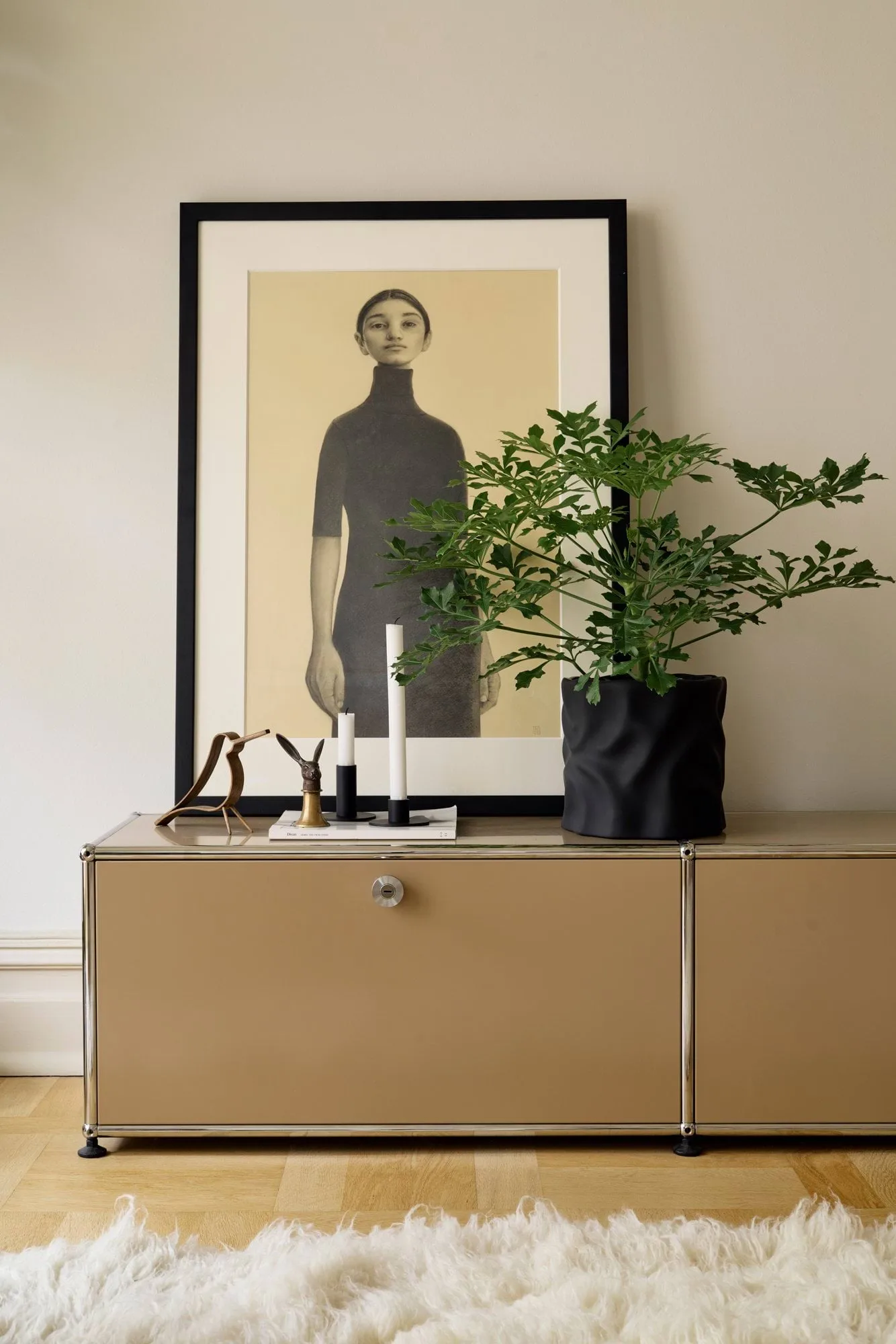 Drift desert flower pot, Back, large Ø21.5 cm Cooee Design