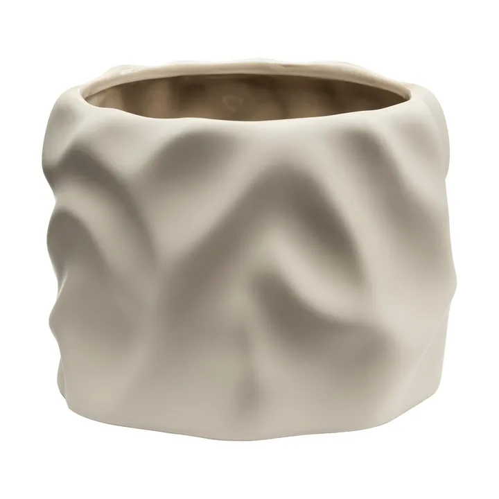 Drift desert flower pot - Sand, small Ø15 cm - Cooee Design