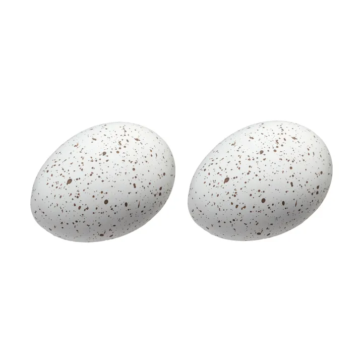 Easter Deco eggs 2-pack - White - Cooee Design