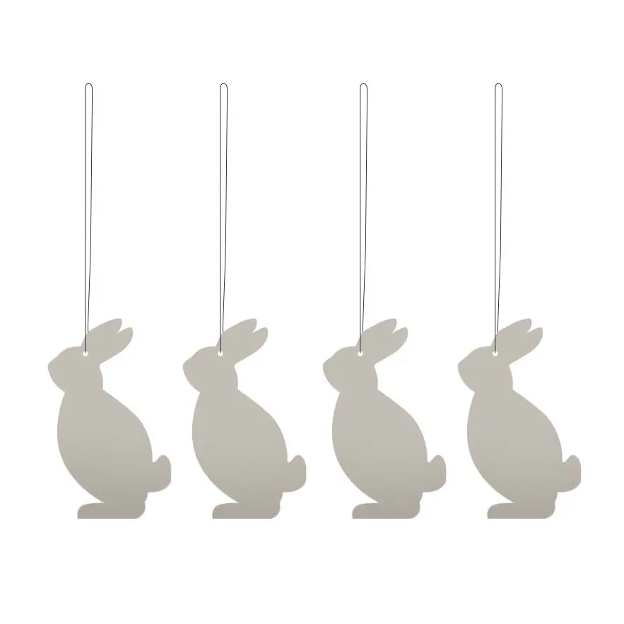 Easter Deco hare Easter decoration 4-pack, Sand Cooee Design