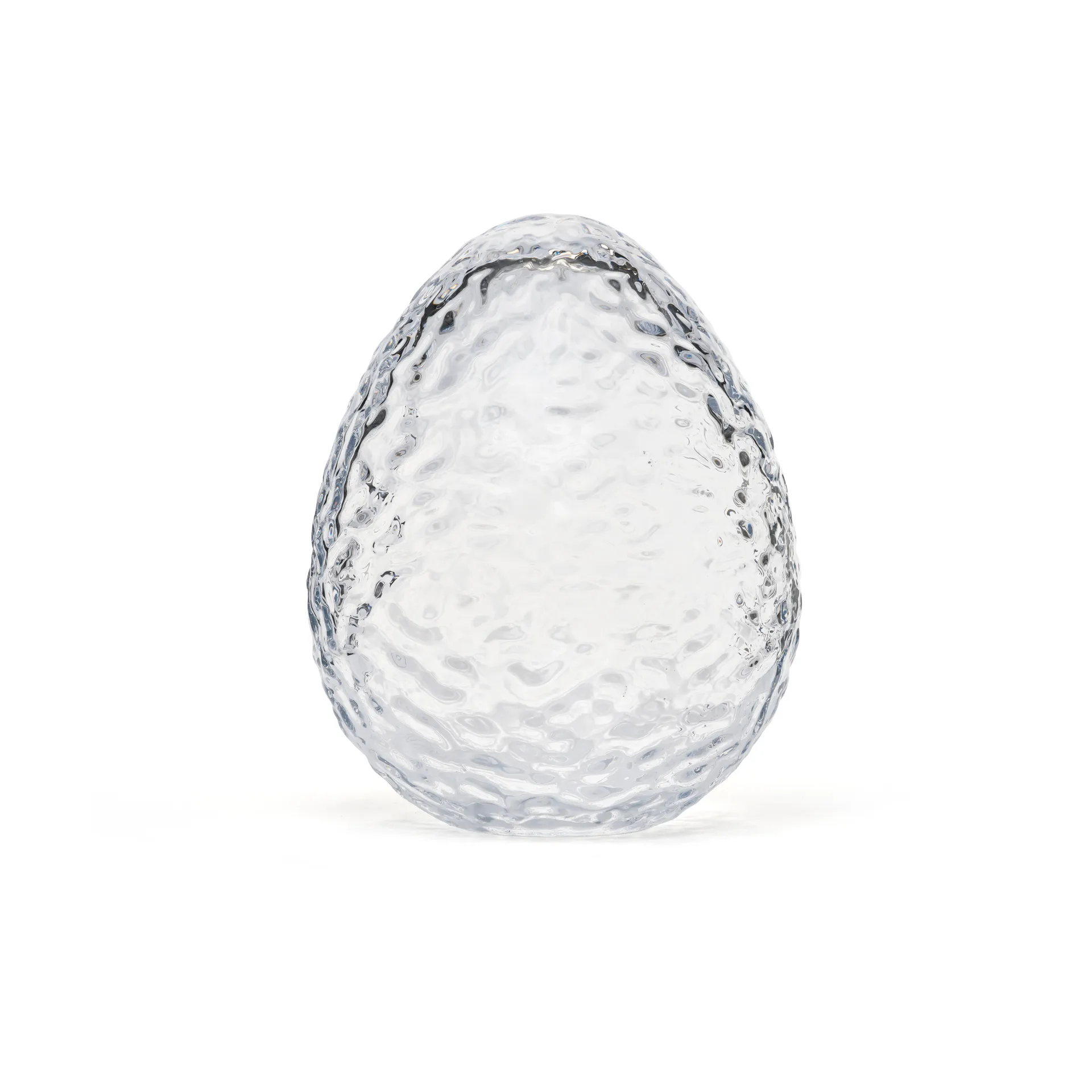Gry standing egg 16 cm, Clear Cooee Design