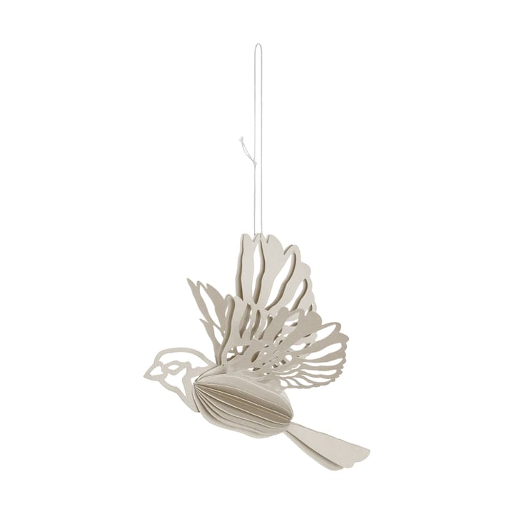 Paper bird decoration hanging - Sand - Cooee Design