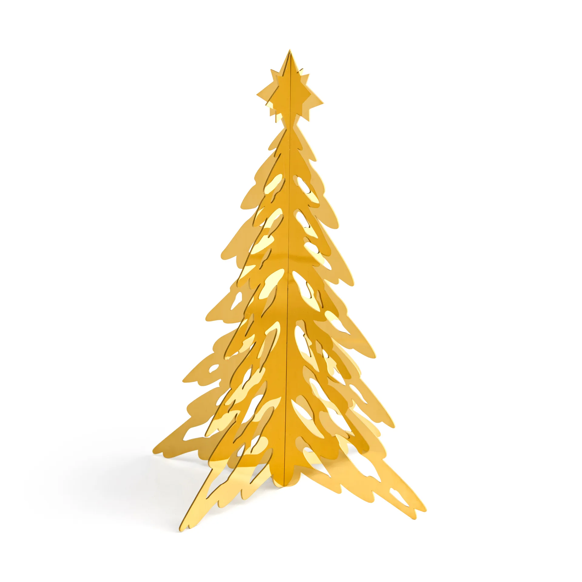 Pinetree decorative tree 20 cm, Messing Cooee Design
