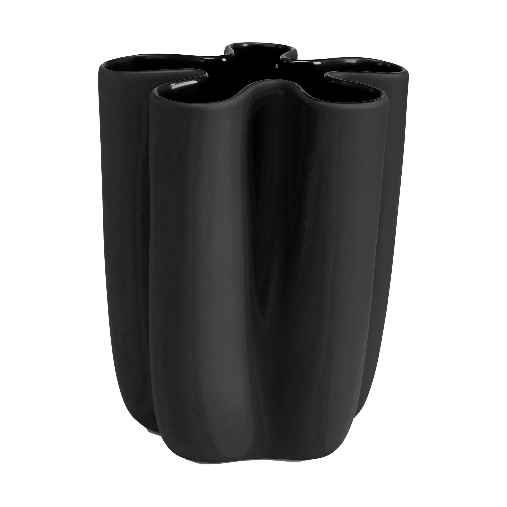 Tulipa vase black, 20 cm Cooee Design
