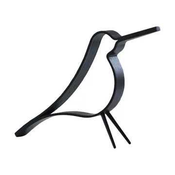 Woody Bird small - black-stained oak wood - Cooee Design