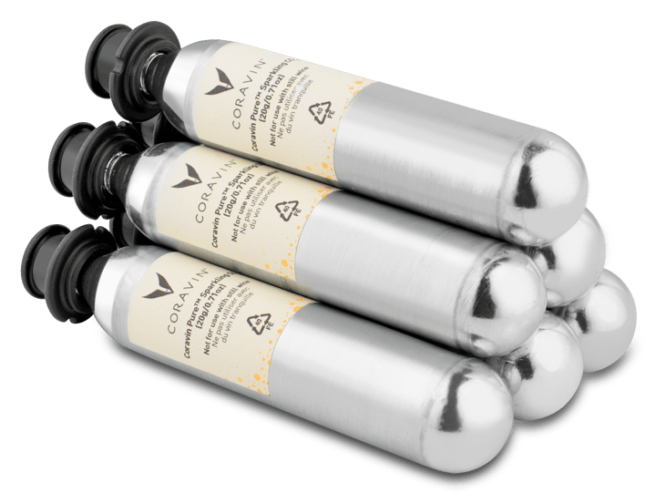 CO2 Cartridges for Bubbles, 6-pack Coravin