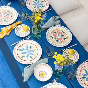Summer Bliss dinner plate - Capri, Ø24 cm - Costa Nova