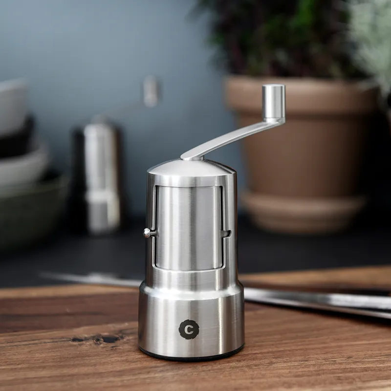 Copenhagen spice mill, Satin finish, 10 cm Crushgrind
